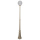 Siena 25cm Sphere Tall Post - Beige Finish / E27 Siena 25cm Sphere Tall Post - Beige Finish / E27